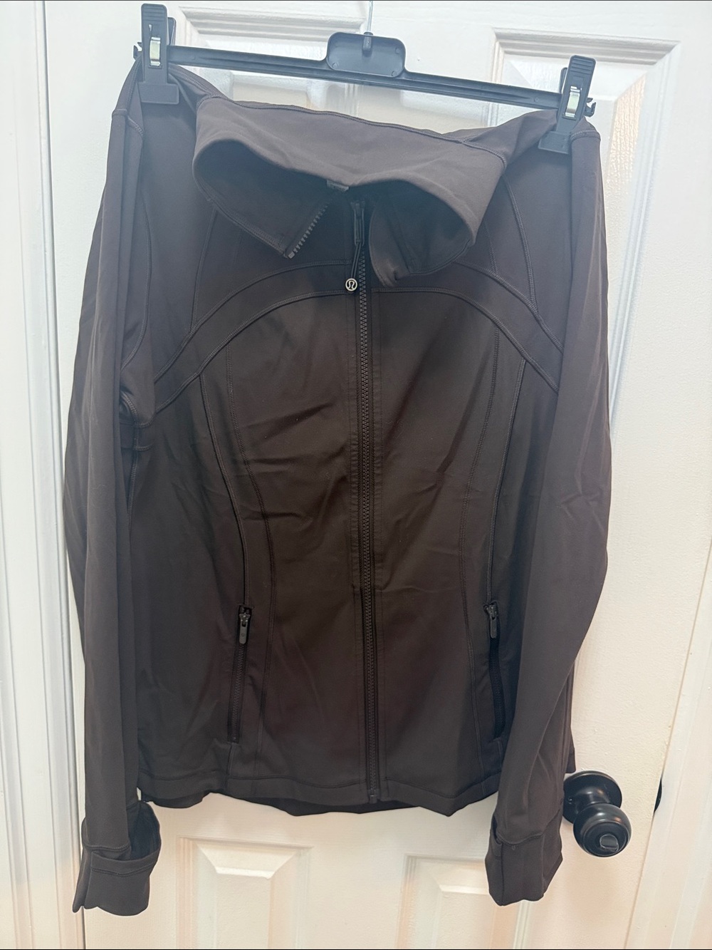 lululemon athletica Brown Full-Zip Utility Jacket